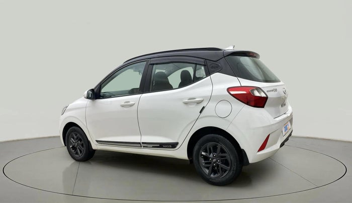 2021 Hyundai GRAND I10 NIOS SPORTZ AMT 1.2 KAPPA VTVT, Petrol, Automatic, 32,318 km, Left Back Diagonal