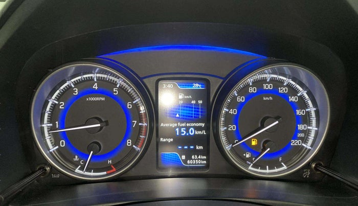 2019 Maruti Baleno ZETA PETROL 1.2, CNG, Manual, 60,286 km, Odometer Image