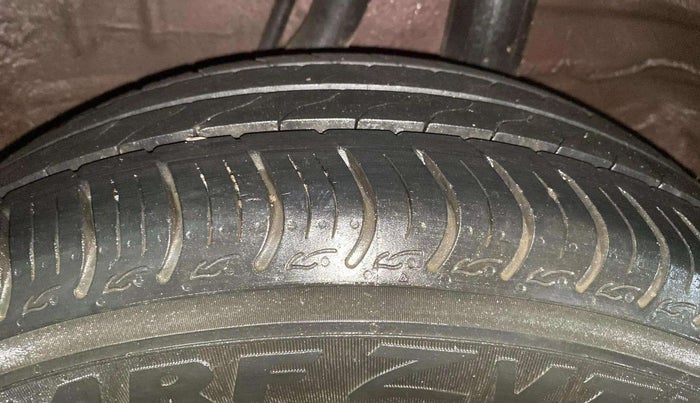 2022 Honda Amaze 1.2L I-VTEC VX CVT, Petrol, Automatic, 13,340 km, Left Rear Tyre Tread