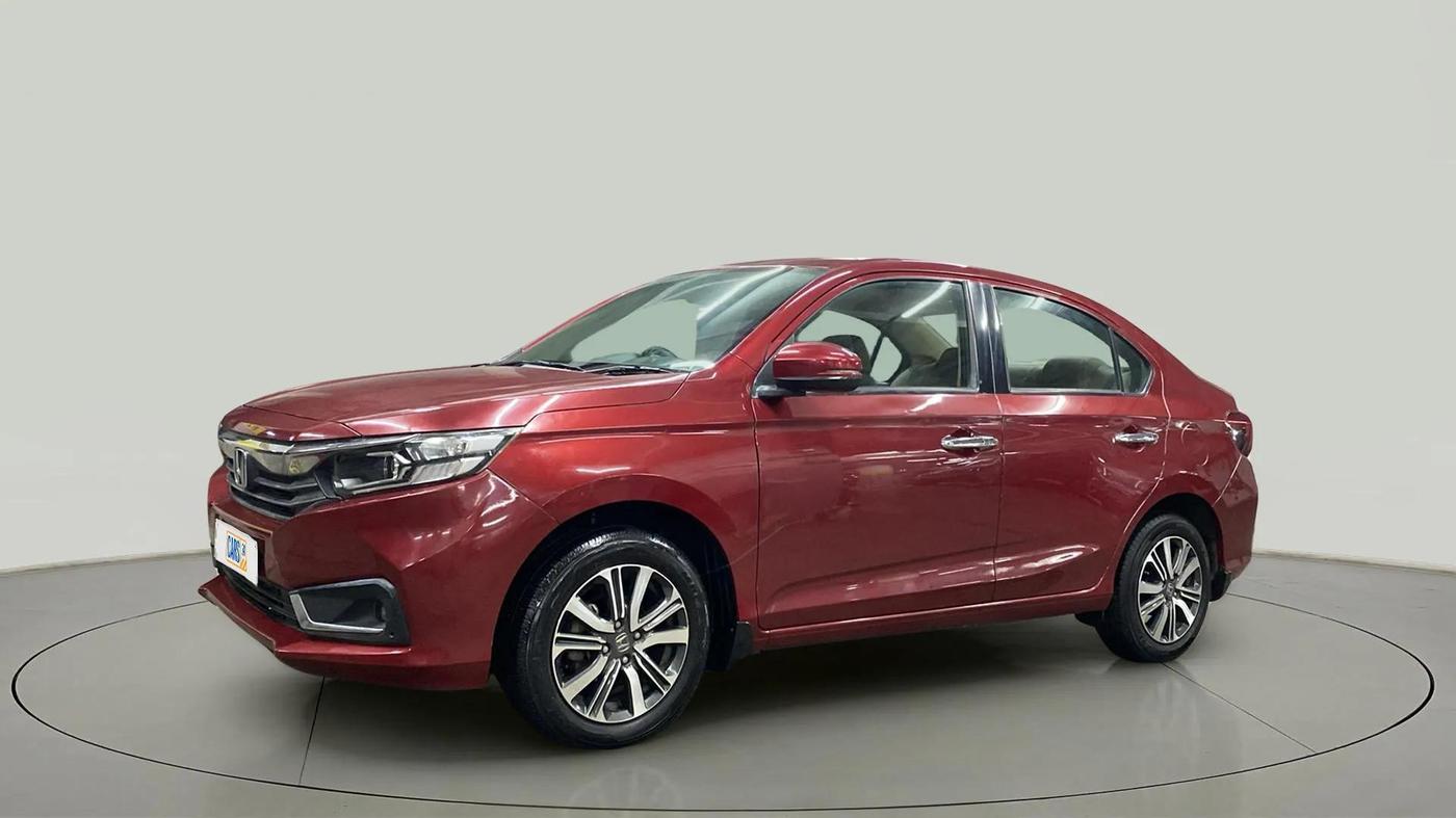 2022 Honda Amaze 1.2L I-VTEC VX CVT, Petrol, Automatic, 13,419 km, Left Front Diagonal