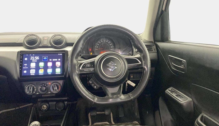 2018 Maruti Swift LXI, Petrol, Manual, 64,201 km, Steering Wheel Close Up