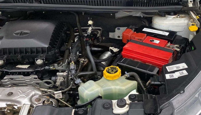 2023 Tata NEXON XZ PLUS PETROL, Petrol, Manual, 21,006 km, Engine View - Left