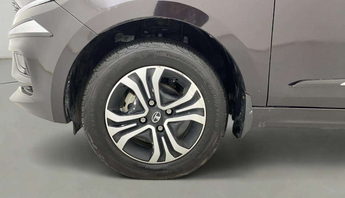 2023 Tata Tiago XTA PETROL, Petrol, Automatic, 1,632 km, Left Front Wheel