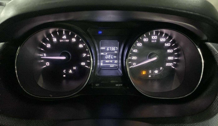 2018 Tata Tiago XZ PETROL, Petrol, Manual, 67,350 km, Odometer Image