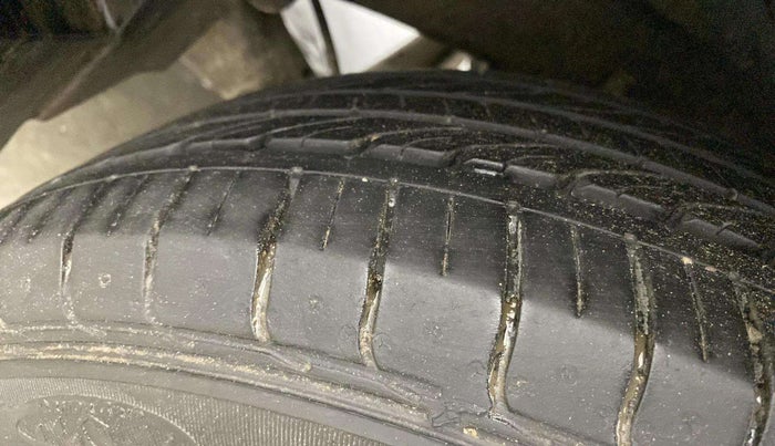 2023 Tata NEXON XM SUNROOF PETROL, Petrol, Manual, 12,956 km, Left Rear Tyre Tread