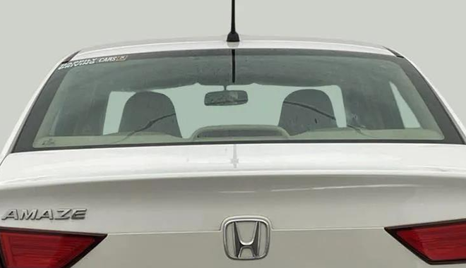 2019 Honda Amaze 1.2L I-VTEC E, Petrol, Manual, 56,666 km, Rear Windshield
