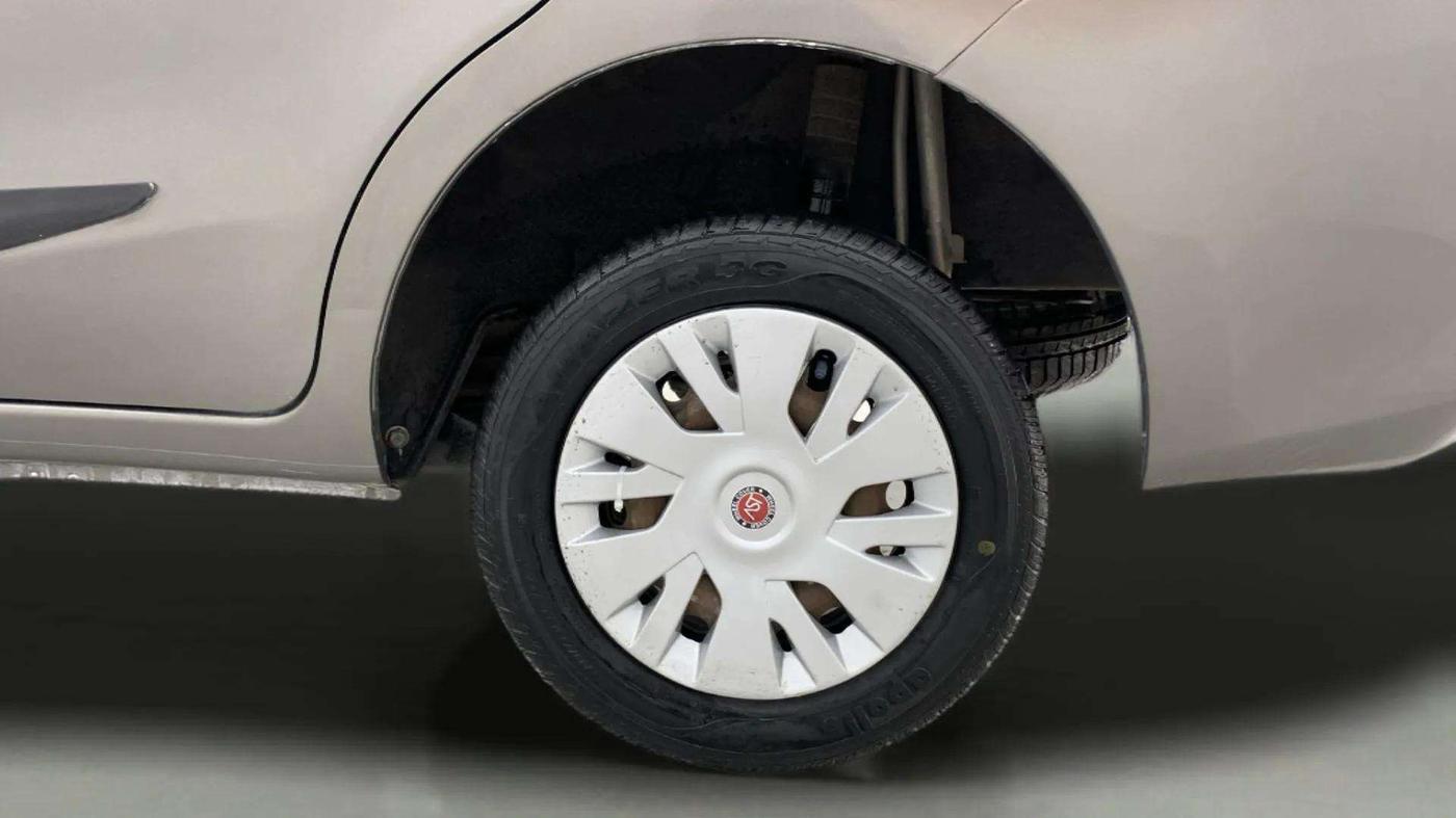 2018 Datsun Go Plus T, Petrol, Manual, 12,396 km, Left Rear Wheel