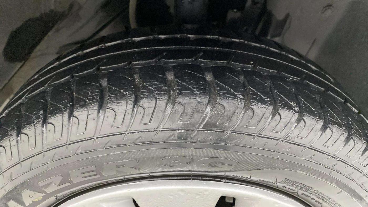 2018 Datsun Go Plus T, Petrol, Manual, 12,396 km, Right Front Tyre Tread