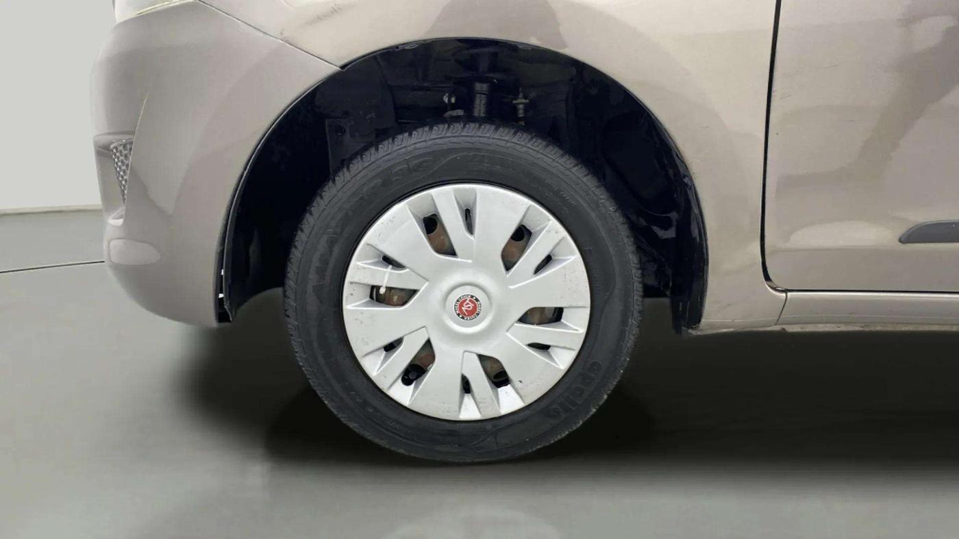 2018 Datsun Go Plus T, Petrol, Manual, 12,396 km, Left Front Wheel