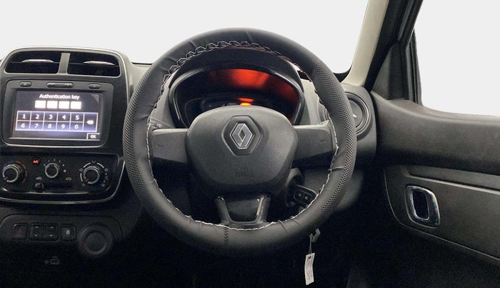 2019 Renault Kwid RXT 0.8 (O), Petrol, Manual, 50,612 km, Steering Wheel Close Up