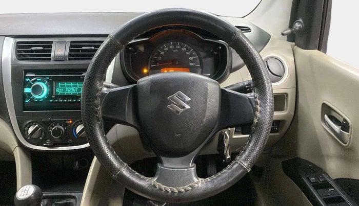 2014 Maruti Celerio VXI, Petrol, Manual, 83,705 km, Steering Wheel Close Up