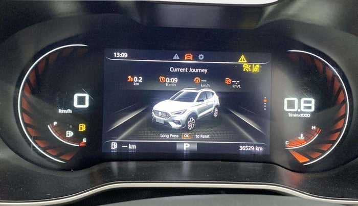 2022 MG ASTOR SAVVY 1.5 CVT, Petrol, Automatic, 36,526 km, Odometer Image