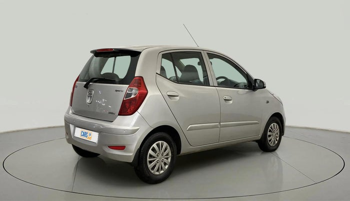 2013 Hyundai i10 SPORTZ 1.2 AT, Petrol, Automatic, 27,306 km, Right Back Diagonal