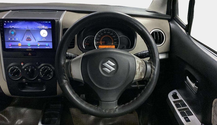2015 Maruti Wagon R 1.0 VXI, Petrol, Manual, 53,763 km, Steering Wheel Close Up
