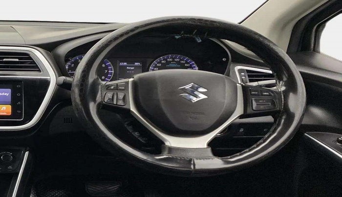 2020 Maruti S Cross ZETA AT 1.5, Petrol, Automatic, 80,983 km, Steering Wheel Close Up