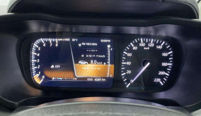 2021 Tata ALTROZ XZ PETROL, Petrol, Manual, 42,250 km, Odometer Image
