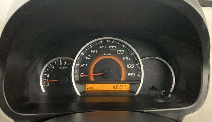 2016 Maruti Wagon R 1.0 VXI, Petrol, Manual, 18,571 km, Odometer Image