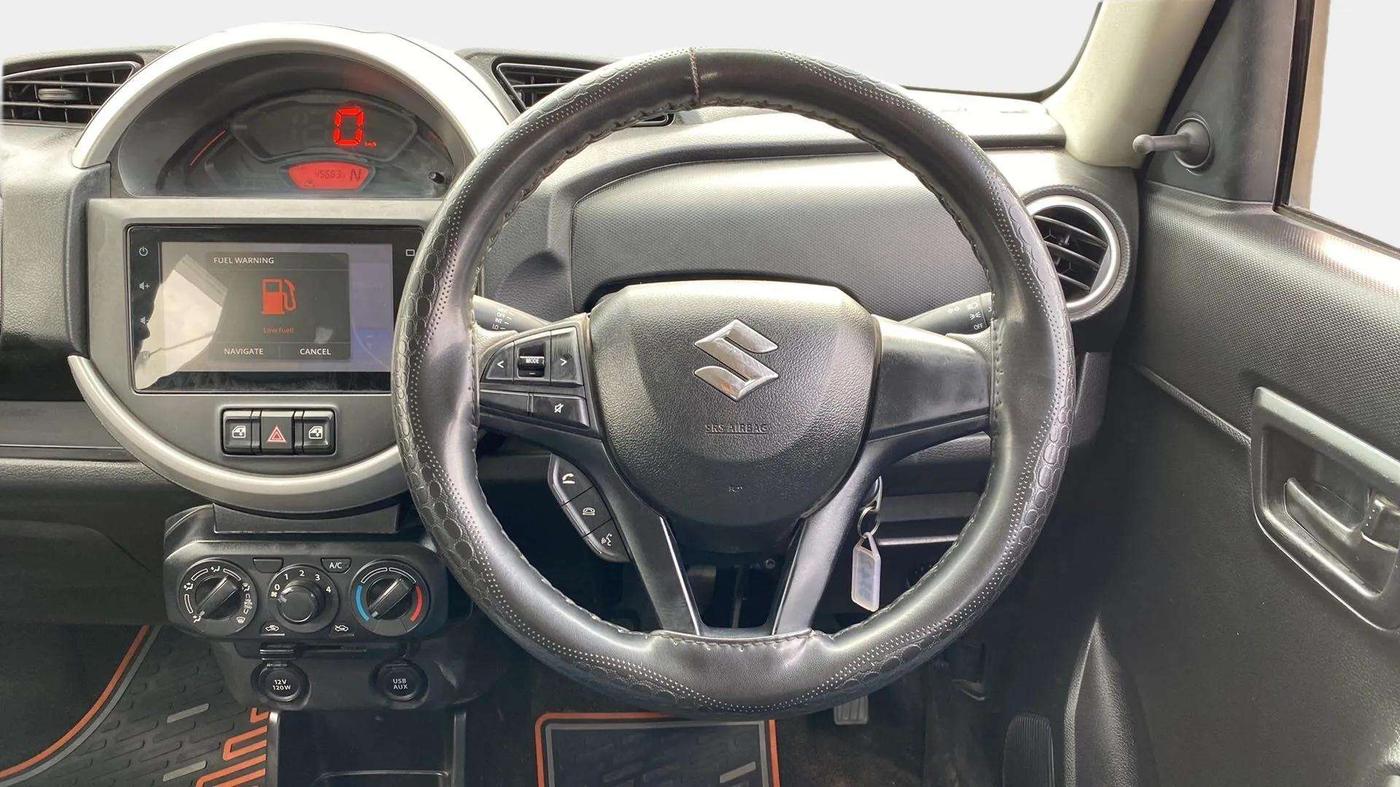 2020 Maruti S PRESSO VXI PLUS AMT, Petrol, Automatic, 45,661 km, Steering Wheel Close Up