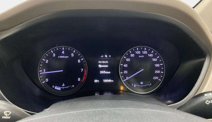 2015 Hyundai Elite i20 ASTA 1.2, Petrol, Manual, 1,33,517 km, Odometer Image