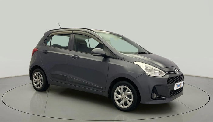 2018 Hyundai Grand i10 SPORTZ 1.2 KAPPA VTVT, Petrol, Manual, 62,201 km, Right Front Diagonal