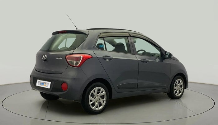 2018 Hyundai Grand i10 SPORTZ 1.2 KAPPA VTVT, Petrol, Manual, 62,201 km, Right Back Diagonal