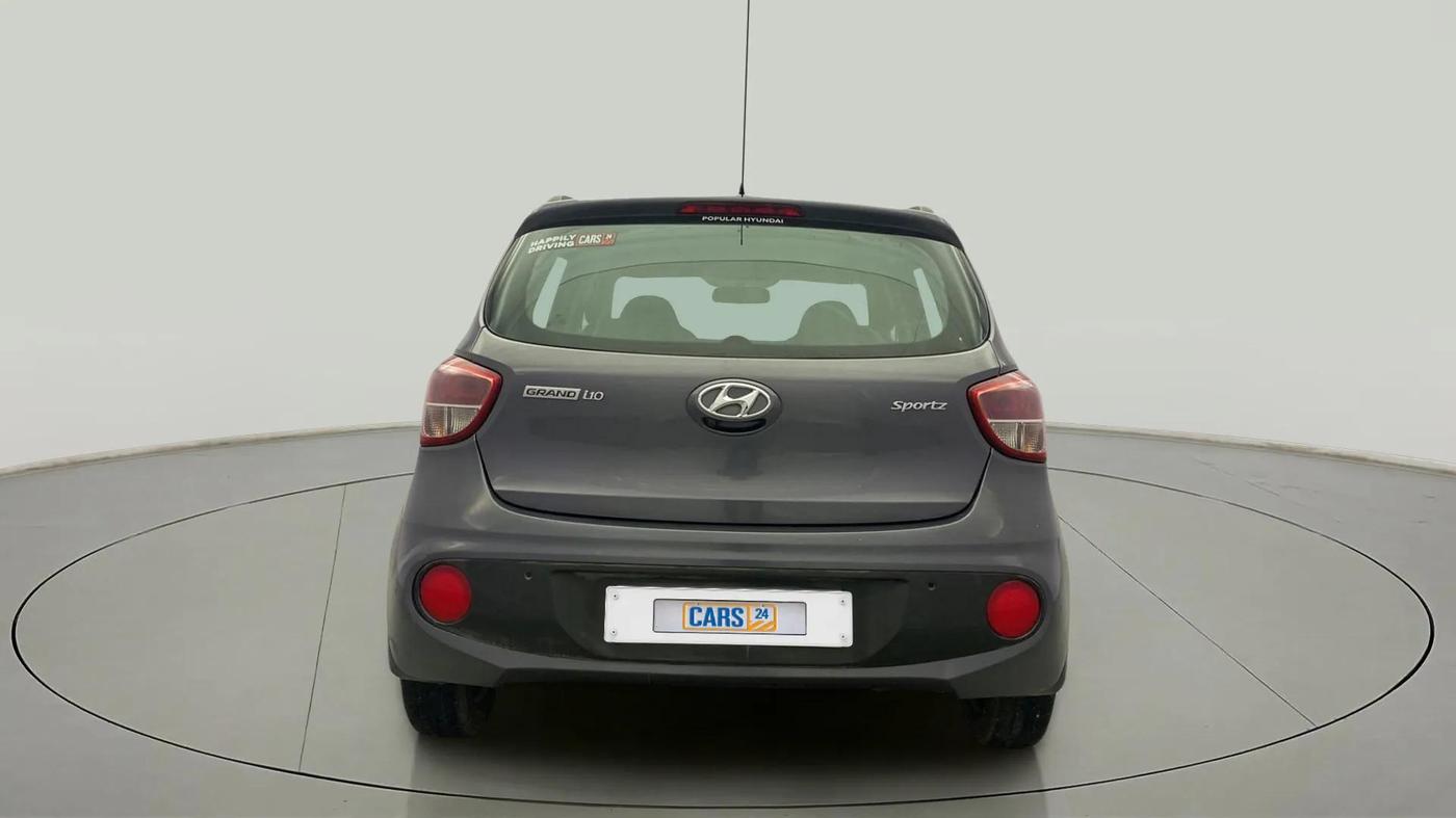 2018 Hyundai Grand i10 SPORTZ 1.2 KAPPA VTVT, Petrol, Manual, 62,201 km, Back/Rear