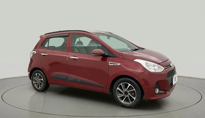 2019 Hyundai Grand i10 ASTA 1.2 KAPPA VTVT, Petrol, Manual, 49,271 km, Right Front Diagonal