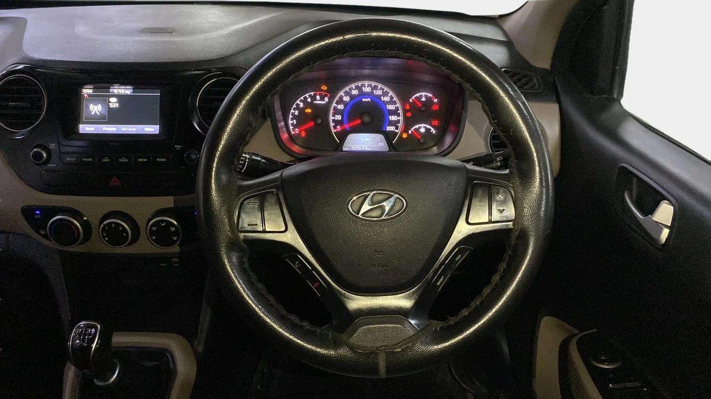 2018 Hyundai Grand i10 SPORTZ U2 1.2 CRDI, Diesel, Manual, 92,575 km, Steering Wheel Close Up
