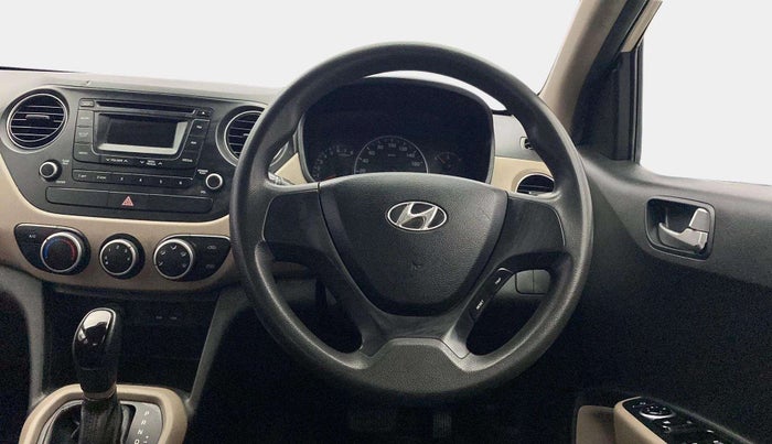 2013 Hyundai Grand i10 SPORTZ AT 1.2 KAPPA VTVT, Petrol, Automatic, 78,549 km, Steering Wheel Close Up