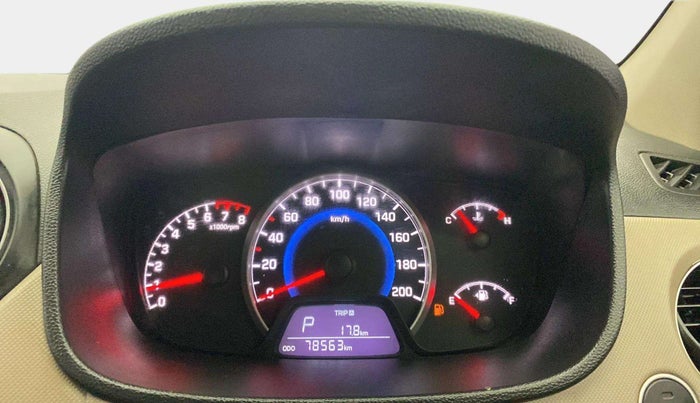 2013 Hyundai Grand i10 SPORTZ AT 1.2 KAPPA VTVT, Petrol, Automatic, 78,549 km, Odometer Image