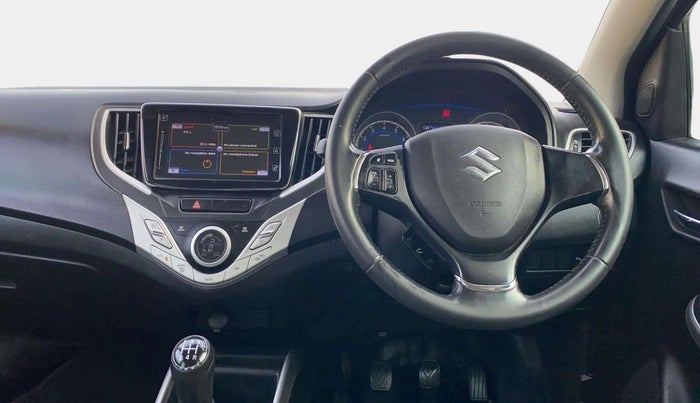 2017 Maruti Baleno ALPHA PETROL 1.2, Petrol, Manual, 90,242 km, Steering Wheel Close Up
