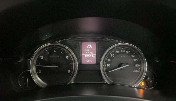 2016 Maruti Ciaz VXI, Petrol, Manual, 82,540 km, Odometer Image