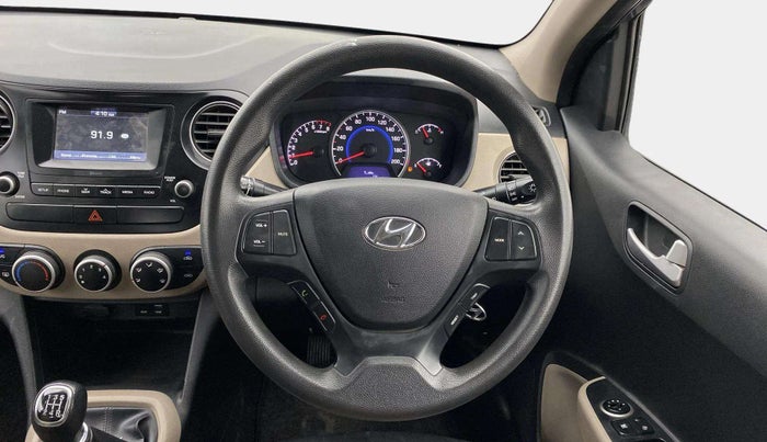 2017 Hyundai Grand i10 SPORTZ 1.2 KAPPA VTVT, Petrol, Manual, 52,759 km, Steering Wheel Close Up