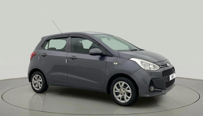 2017 Hyundai Grand i10 SPORTZ 1.2 KAPPA VTVT, Petrol, Manual, 52,759 km, Right Front Diagonal