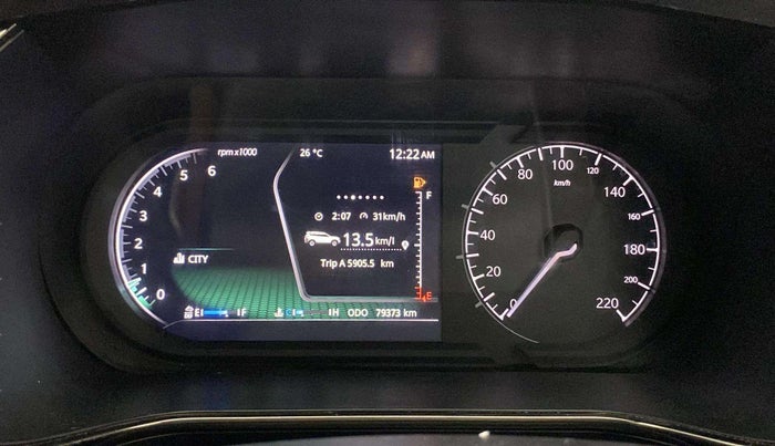 2022 Tata Safari XZ PLUS KAZIRANGA, Diesel, Manual, 79,296 km, Odometer Image