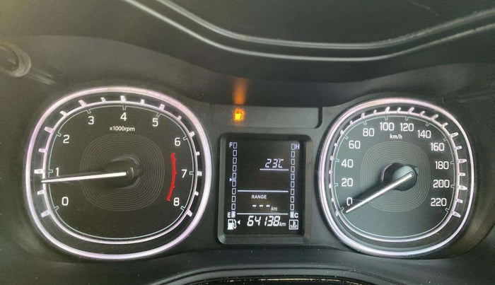 2021 Maruti Vitara Brezza ZXI PLUS, Petrol, Manual, 64,172 km, Odometer Image
