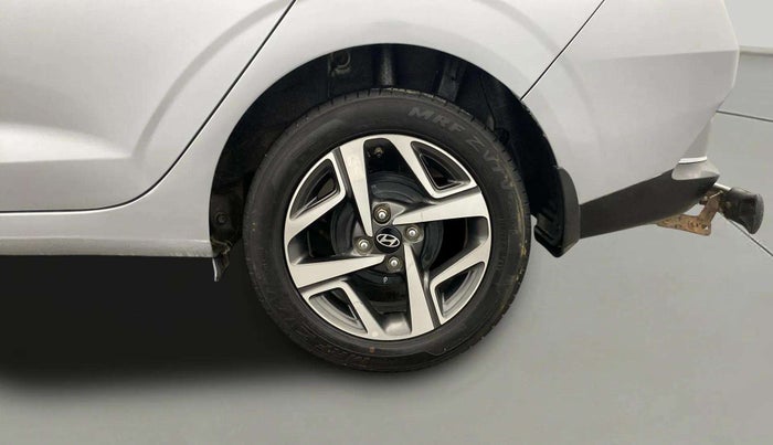 2023 Hyundai AURA SX 1.2 CNG, CNG, Manual, 40,328 km, Left Rear Wheel