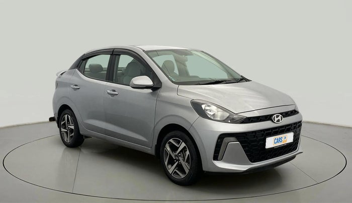 2023 Hyundai AURA SX 1.2 CNG, CNG, Manual, 40,328 km, Right Front Diagonal