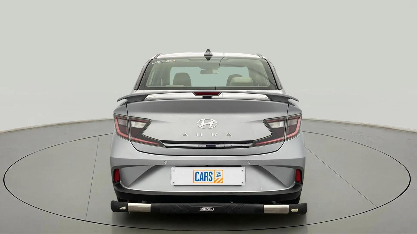 2023 Hyundai AURA SX 1.2 CNG, CNG, Manual, 40,328 km, Back/Rear