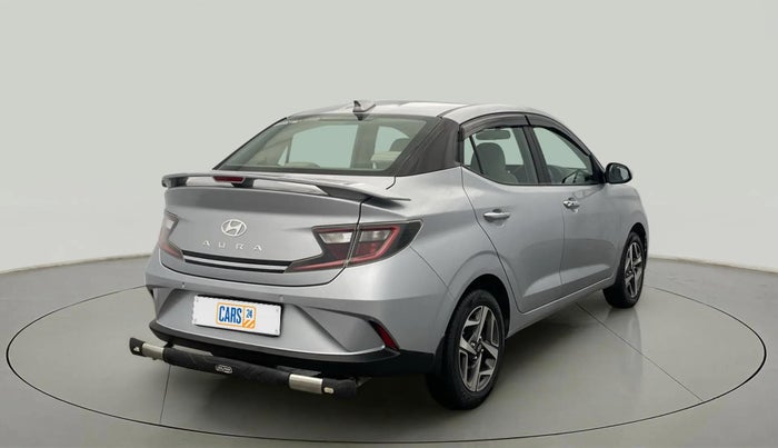 2023 Hyundai AURA SX 1.2 CNG, CNG, Manual, 40,328 km, Right Back Diagonal
