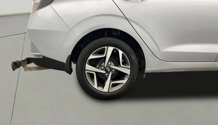 2023 Hyundai AURA SX 1.2 CNG, CNG, Manual, 40,328 km, Right Rear Wheel