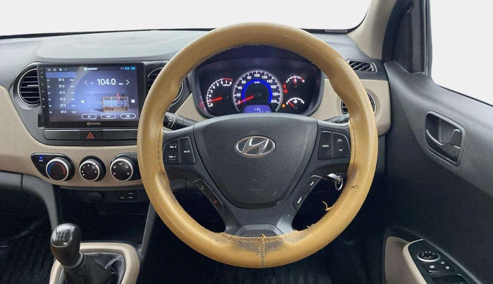 2019 Hyundai Grand i10 MAGNA 1.2 KAPPA VTVT, Petrol, Manual, 83,212 km, Steering Wheel Close Up