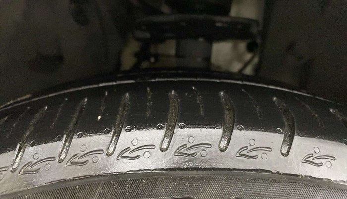 2023 Tata ALTROZ XZA PLUS, Petrol, Automatic, 16,208 km, Left Front Tyre Tread