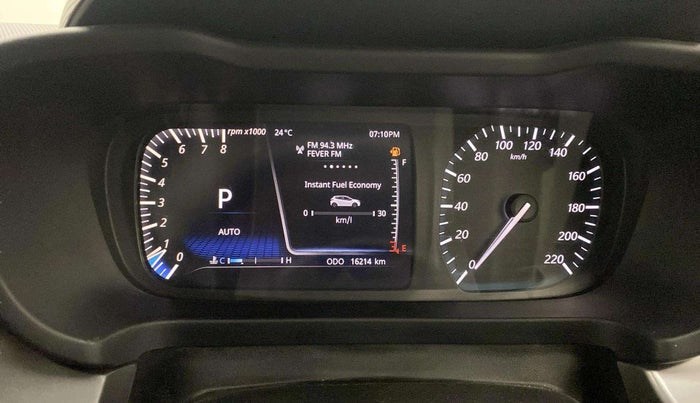 2023 Tata ALTROZ XZA PLUS, Petrol, Automatic, 16,208 km, Odometer Image
