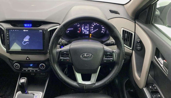 2016 Hyundai Creta SX PLUS AT 1.6 PETROL, Petrol, Automatic, 91,240 km, Steering Wheel Close Up