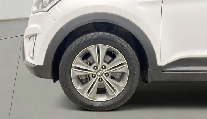 2016 Hyundai Creta SX PLUS AT 1.6 PETROL, Petrol, Automatic, 91,240 km, Left Front Wheel