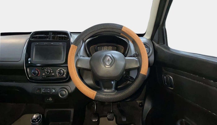 2019 Renault Kwid RXT 1.0 (O), Petrol, Manual, 33,913 km, Steering Wheel Close Up