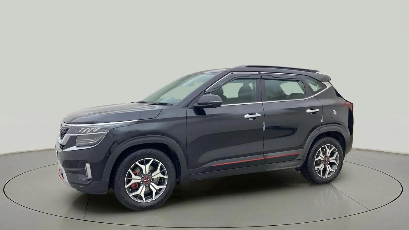2022 KIA SELTOS GTX PLUS 1.5 DIESEL AT, Diesel, Automatic, 62,249 km, Left Front Diagonal