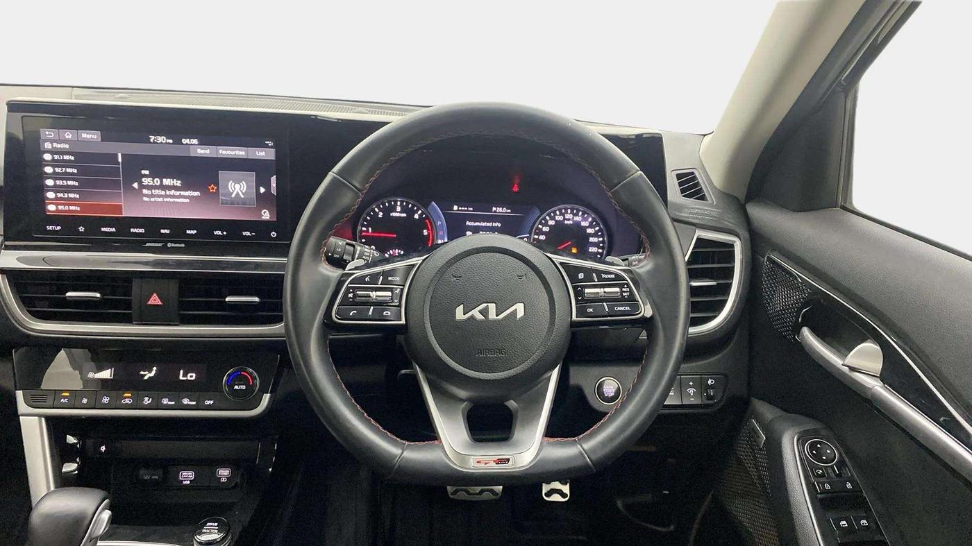 2022 KIA SELTOS GTX PLUS 1.5 DIESEL AT, Diesel, Automatic, 62,249 km, Steering Wheel Close Up