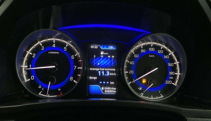 2018 Maruti Baleno ALPHA PETROL 1.2, Petrol, Manual, 84,810 km, Odometer Image